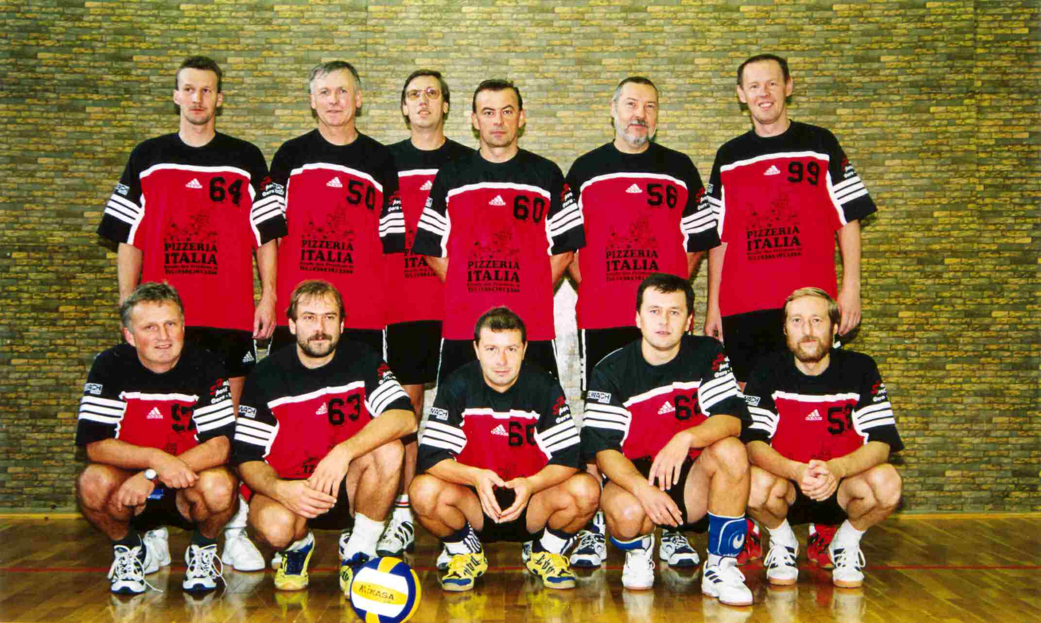 Volley Mannschaft 2001